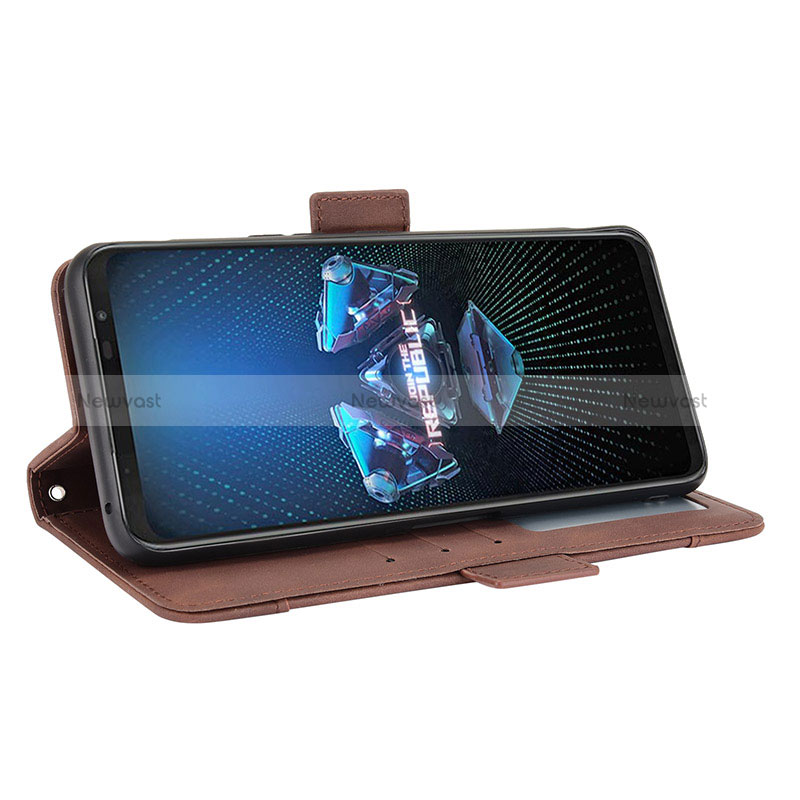 Leather Case Stands Flip Cover Holder BY6 for Asus ROG Phone 5s