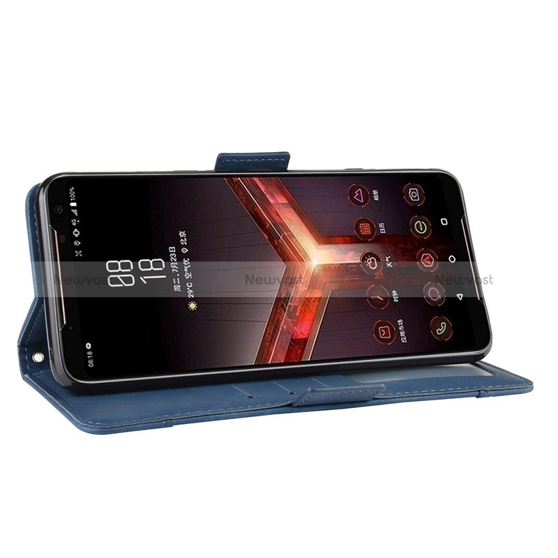 Leather Case Stands Flip Cover Holder BY6 for Asus ROG Phone II ZS660KL