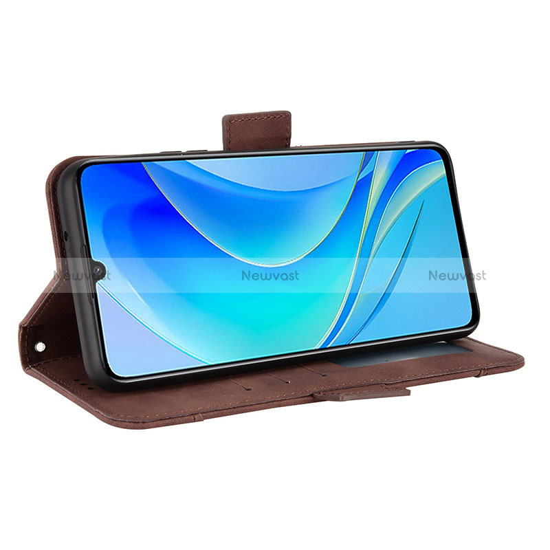 Leather Case Stands Flip Cover Holder BY6 for Huawei Enjoy 50