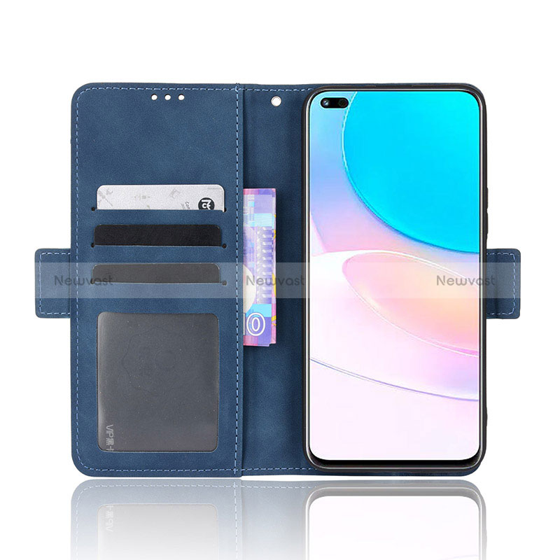 Leather Case Stands Flip Cover Holder BY6 for Huawei Honor 50 Lite