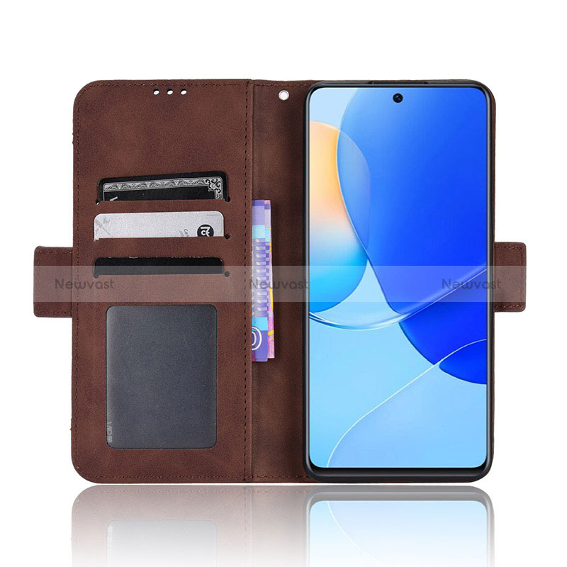 Leather Case Stands Flip Cover Holder BY6 for Huawei Honor 50 SE 5G