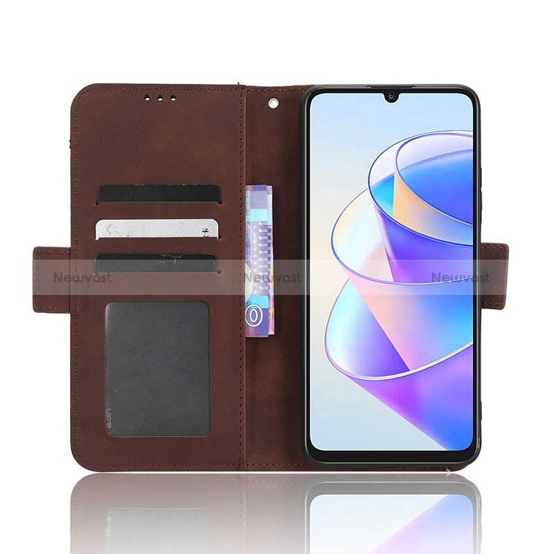 Leather Case Stands Flip Cover Holder BY6 for Huawei Honor X7a