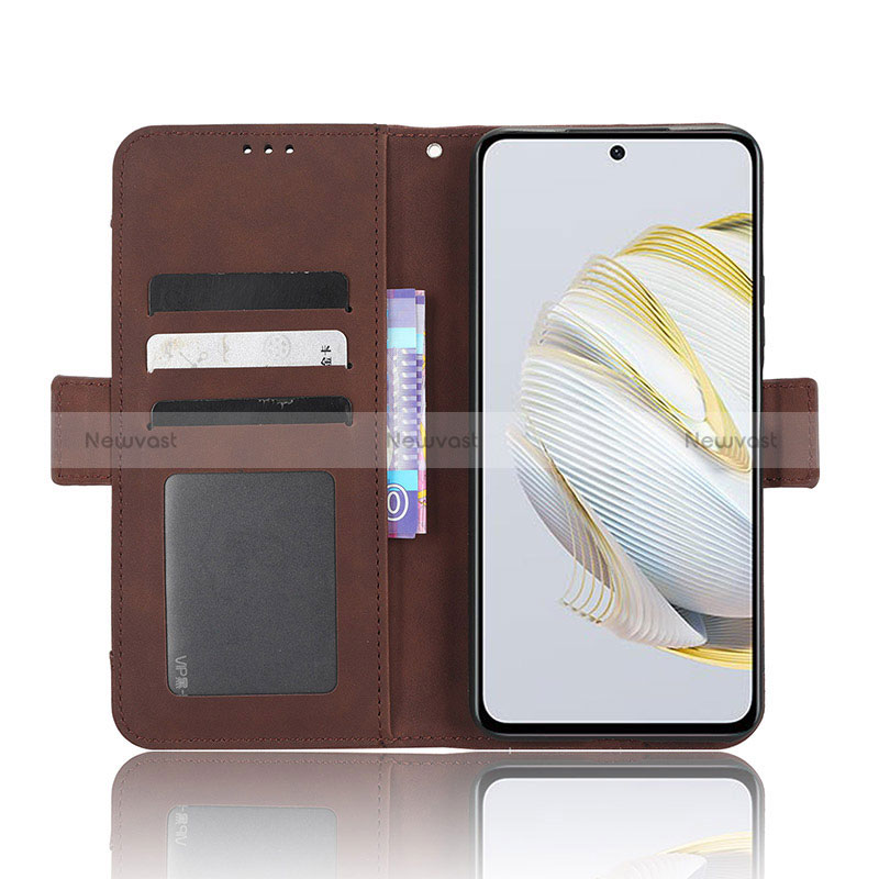 Leather Case Stands Flip Cover Holder BY6 for Huawei Nova 10 SE