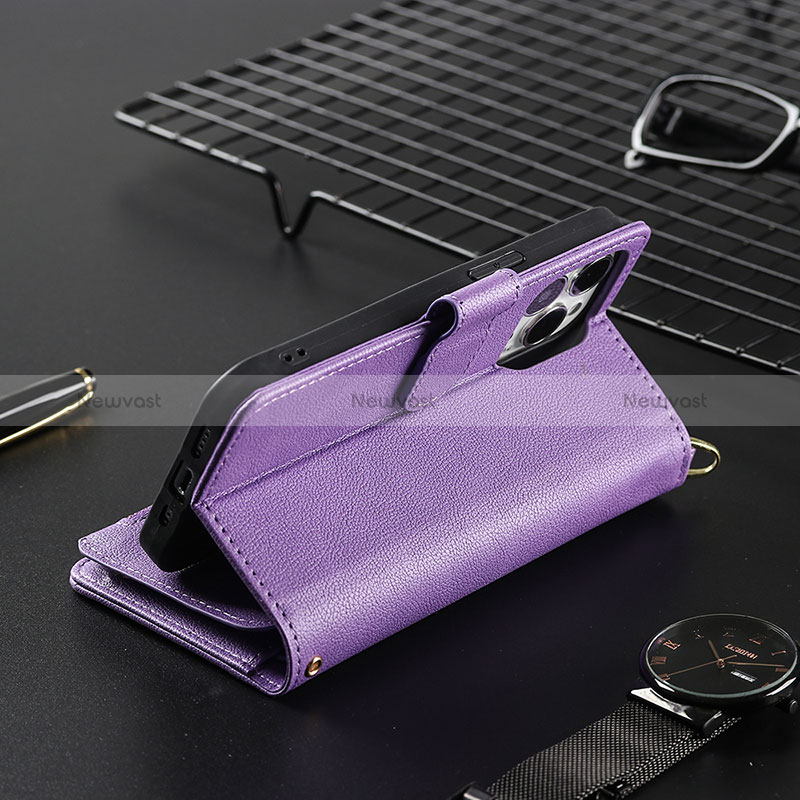 Leather Case Stands Flip Cover Holder BY6 for Realme Narzo 50 4G