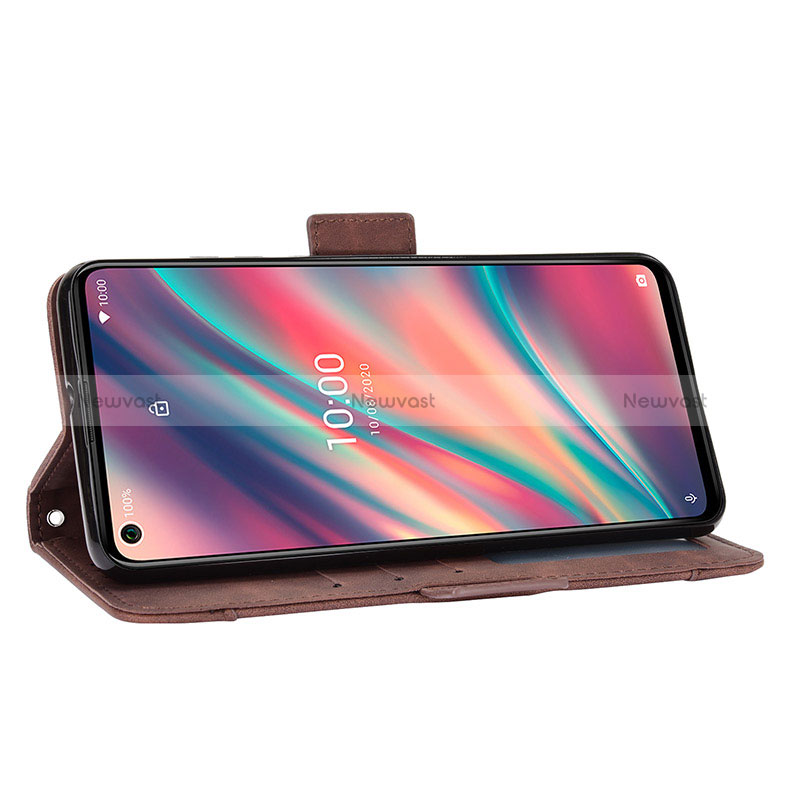 Leather Case Stands Flip Cover Holder BY6 for Wiko View5