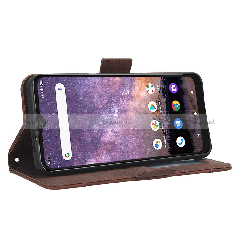 Leather Case Stands Flip Cover Holder BY6 for Wiko Voix