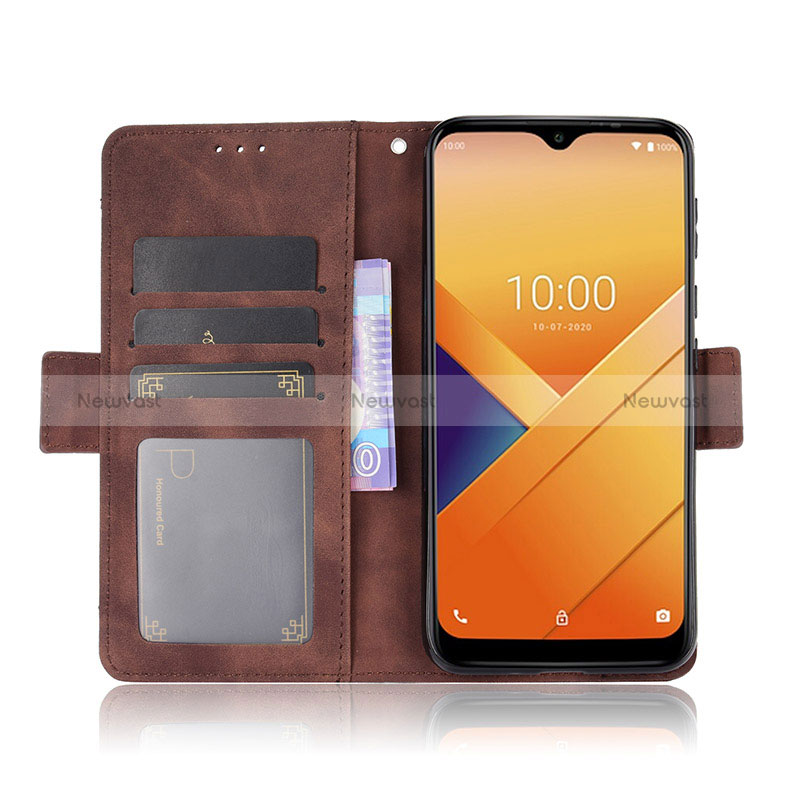 Leather Case Stands Flip Cover Holder BY6 for Wiko Y81