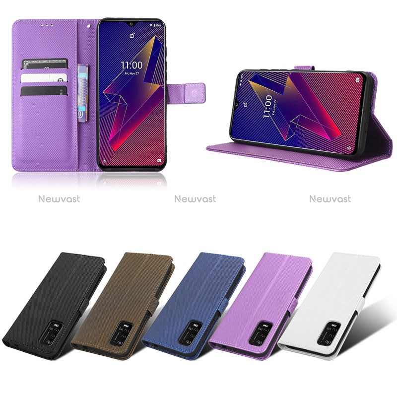 Leather Case Stands Flip Cover Holder BY7 for Wiko Power U20