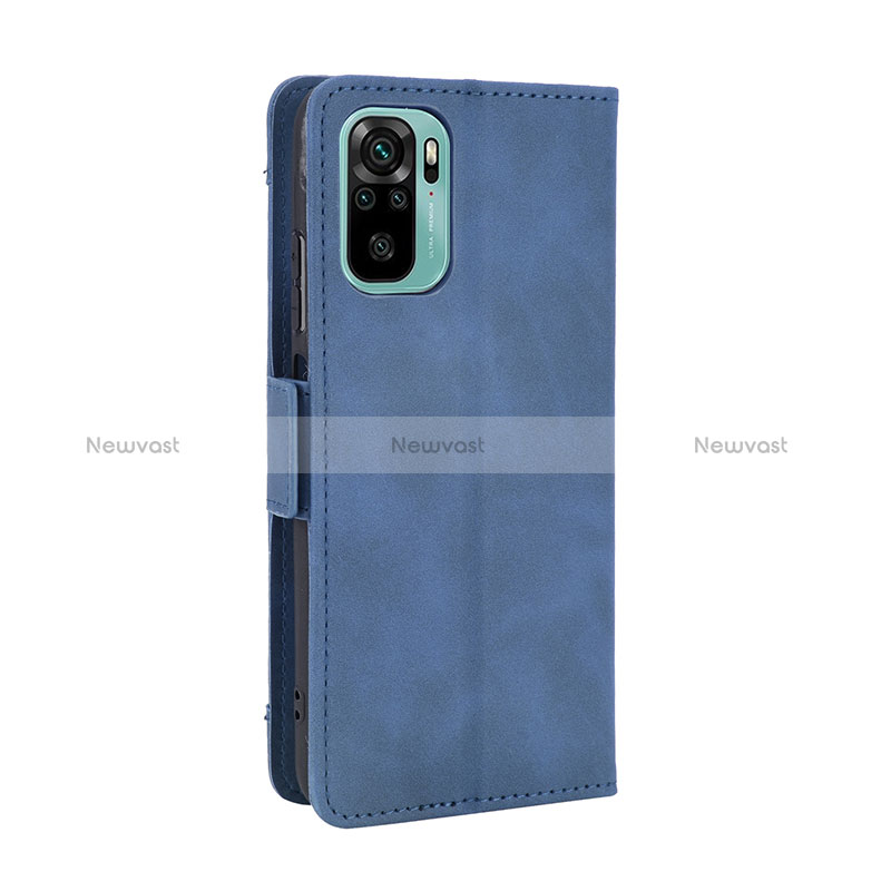 Leather Case Stands Flip Cover Holder BY7 for Xiaomi Redmi Note 10 4G