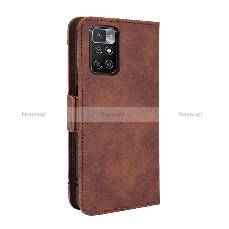 Leather Case Stands Flip Cover Holder BY8 for Xiaomi Redmi Note 11 4G (2021)