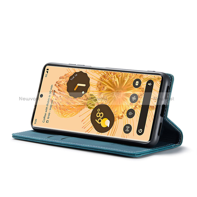Leather Case Stands Flip Cover Holder C01S for Google Pixel 6 Pro 5G