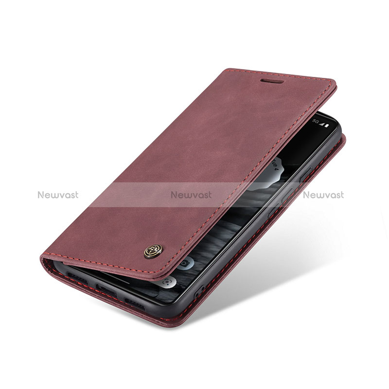 Leather Case Stands Flip Cover Holder C01S for Google Pixel 7 5G