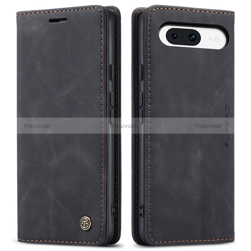 Leather Case Stands Flip Cover Holder C01S for Google Pixel 8a 5G