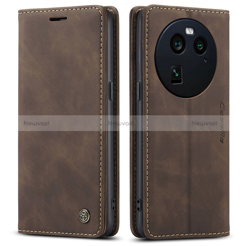 Leather Case Stands Flip Cover Holder C01S for Oppo Find X6 5G