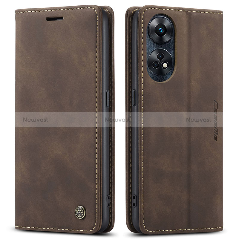 Leather Case Stands Flip Cover Holder C01S for Oppo Reno8 T 4G