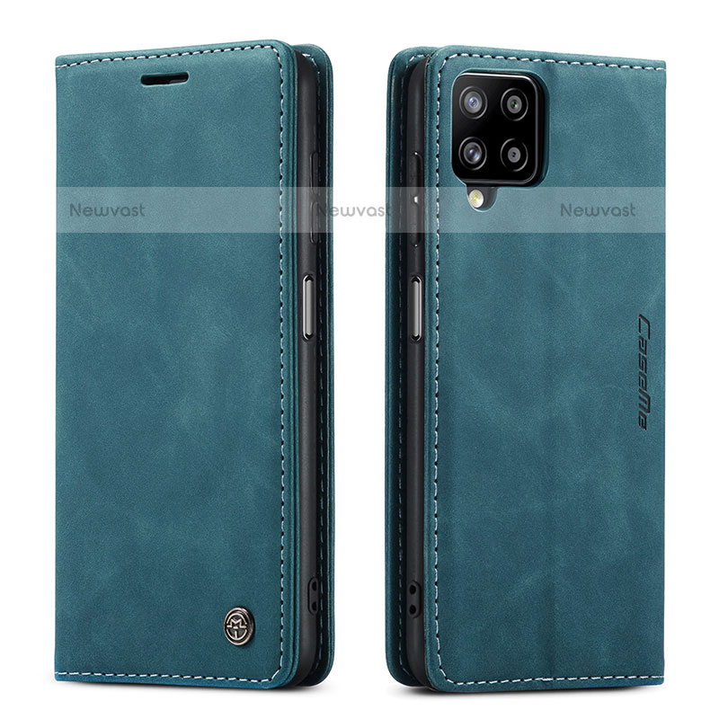 Leather Case Stands Flip Cover Holder C01S for Samsung Galaxy A12