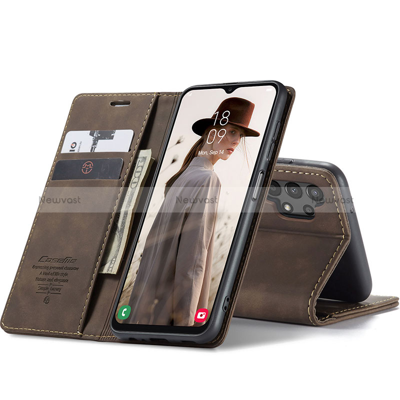 Leather Case Stands Flip Cover Holder C01S for Samsung Galaxy A13 4G