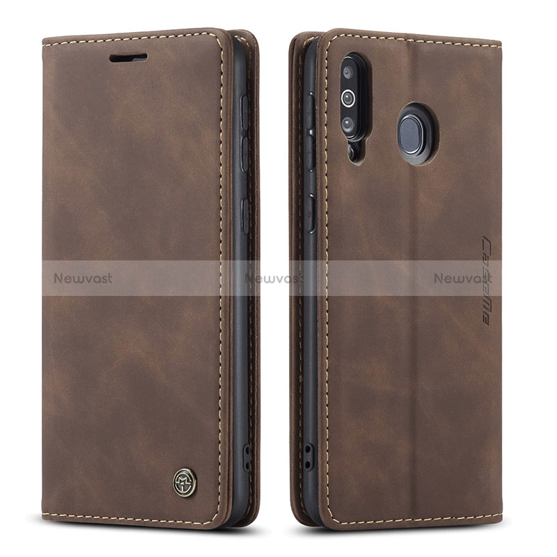 Leather Case Stands Flip Cover Holder C01S for Samsung Galaxy A40s