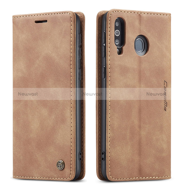 Leather Case Stands Flip Cover Holder C01S for Samsung Galaxy A40s