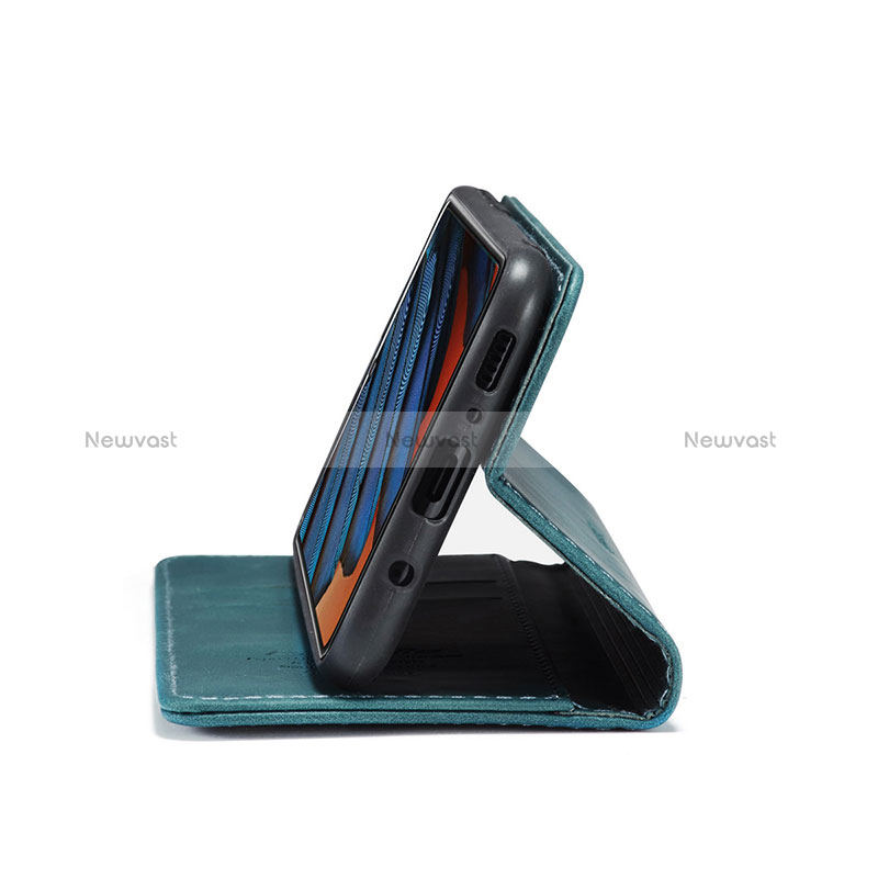 Leather Case Stands Flip Cover Holder C01S for Samsung Galaxy A41