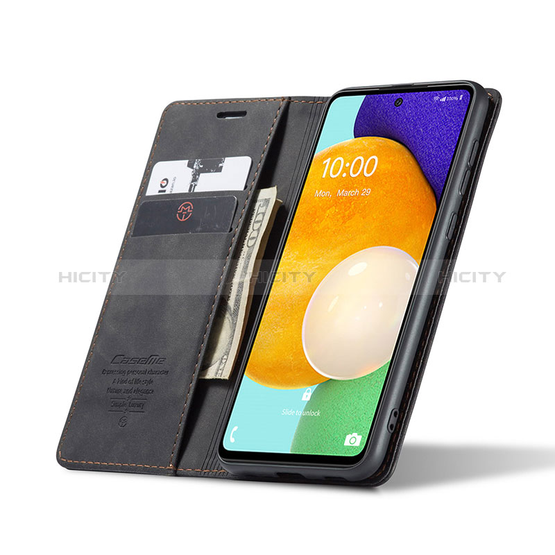 Leather Case Stands Flip Cover Holder C01S for Samsung Galaxy A53 5G