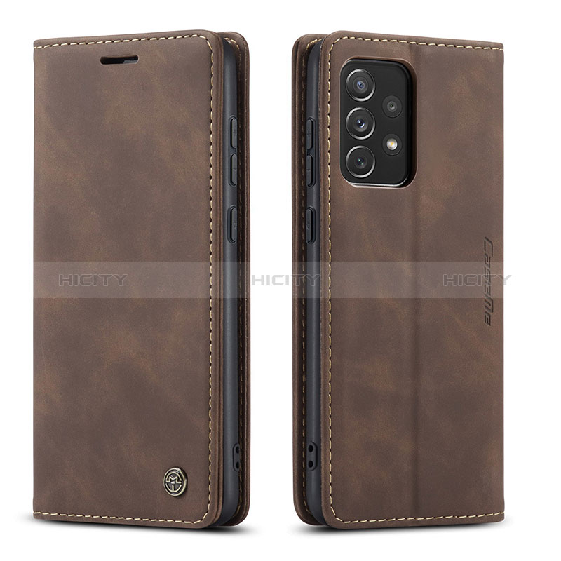 Leather Case Stands Flip Cover Holder C01S for Samsung Galaxy A73 5G