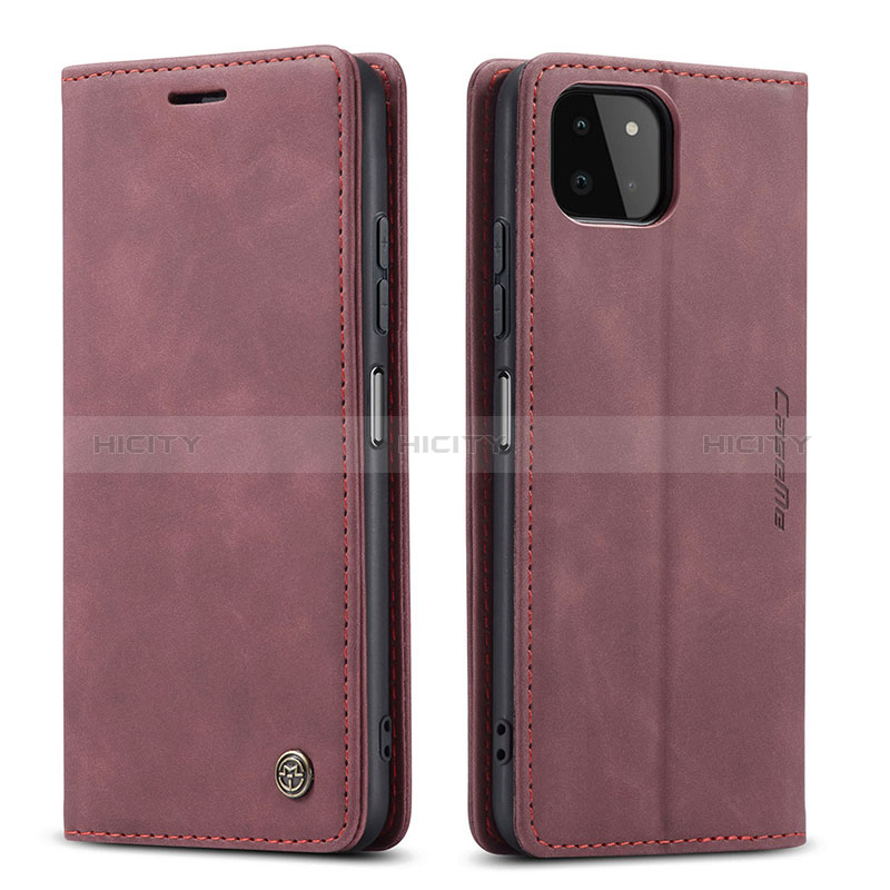 Leather Case Stands Flip Cover Holder C01S for Samsung Galaxy F42 5G