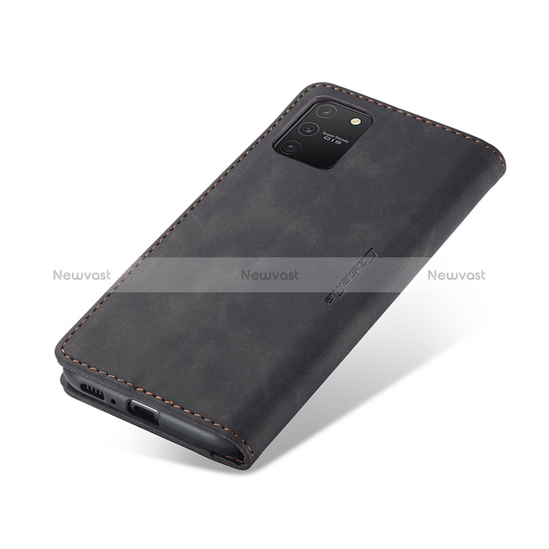 Leather Case Stands Flip Cover Holder C01S for Samsung Galaxy S10 Lite