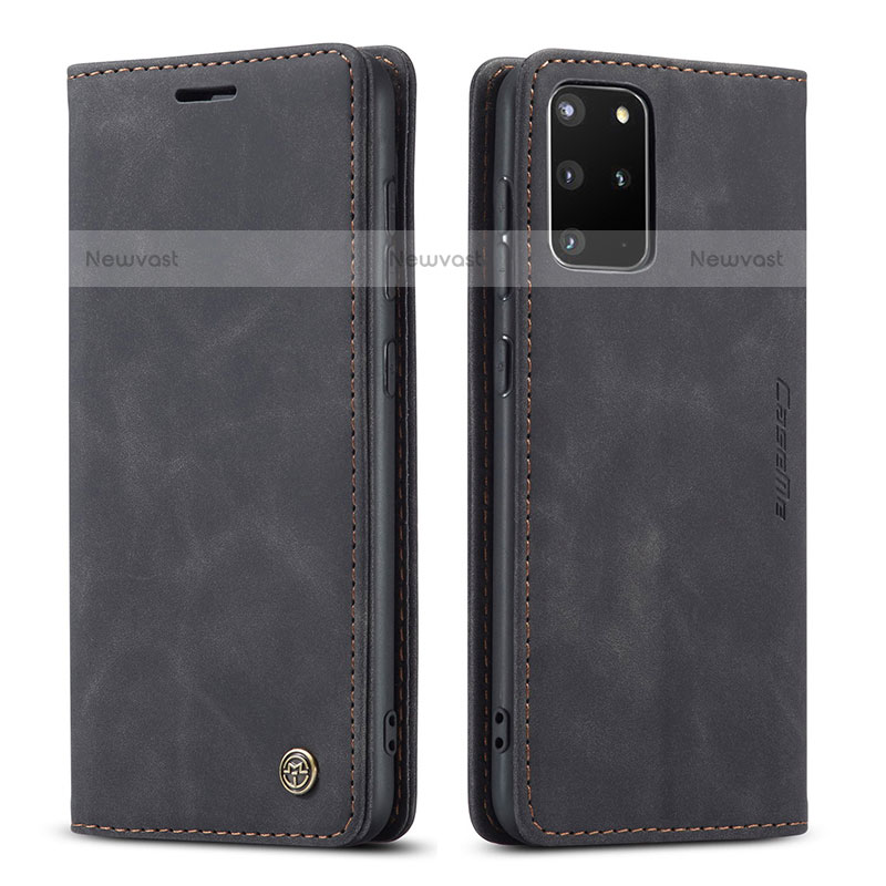 Leather Case Stands Flip Cover Holder C01S for Samsung Galaxy S20 Plus 5G