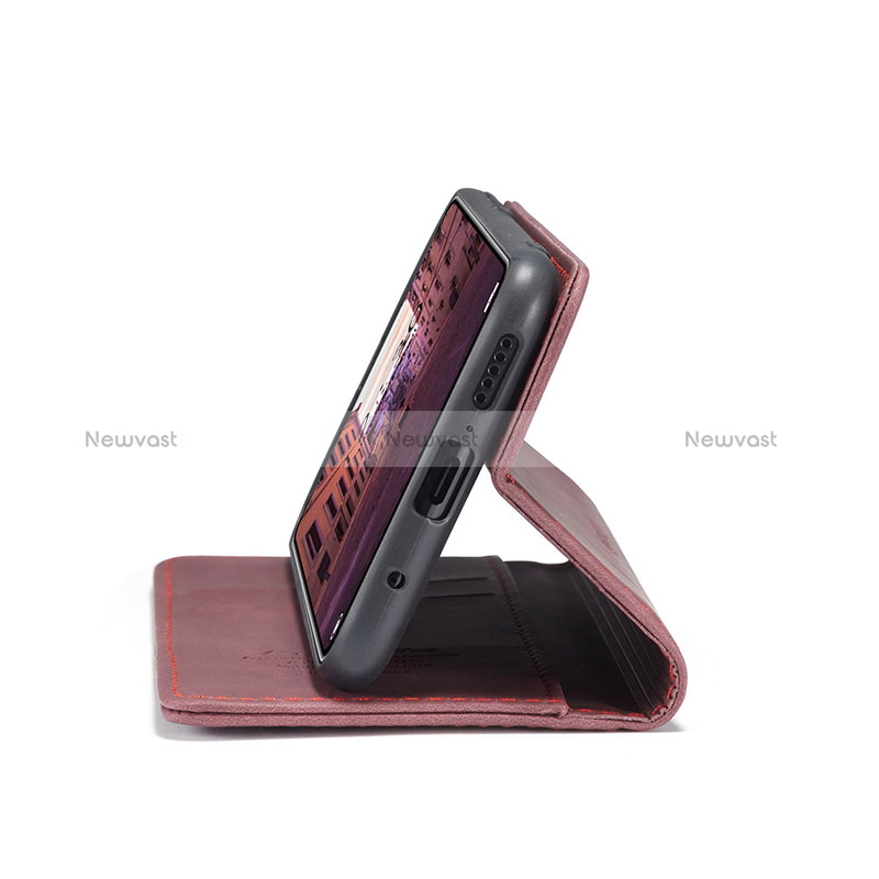 Leather Case Stands Flip Cover Holder C01S for Xiaomi Mi 10i 5G