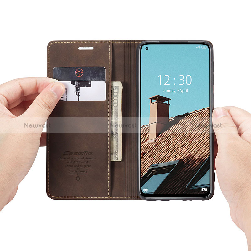 Leather Case Stands Flip Cover Holder C01S for Xiaomi Mi 10i 5G