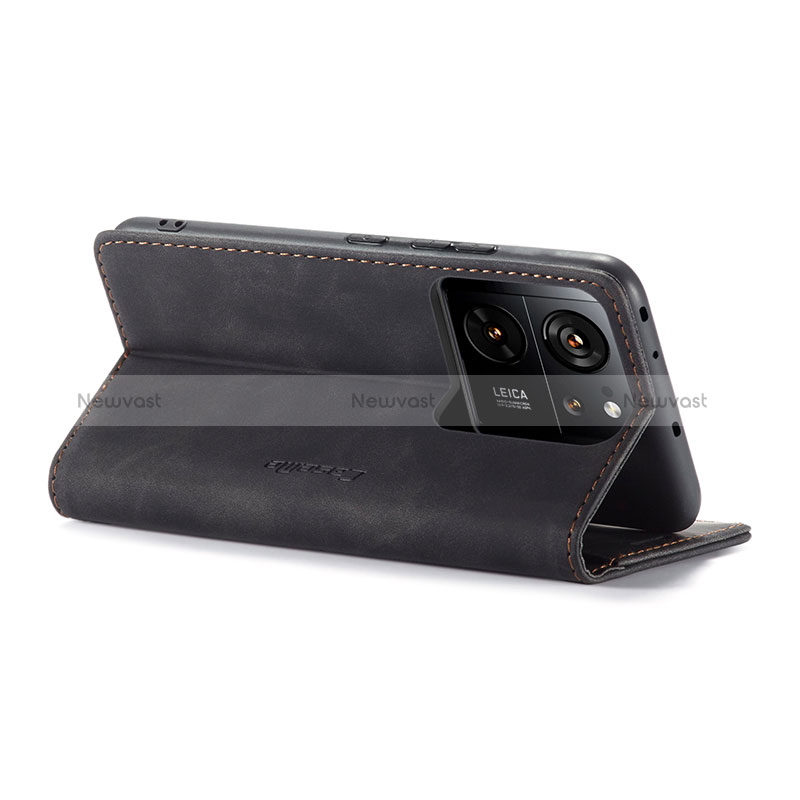 Leather Case Stands Flip Cover Holder C01S for Xiaomi Mi 13T 5G