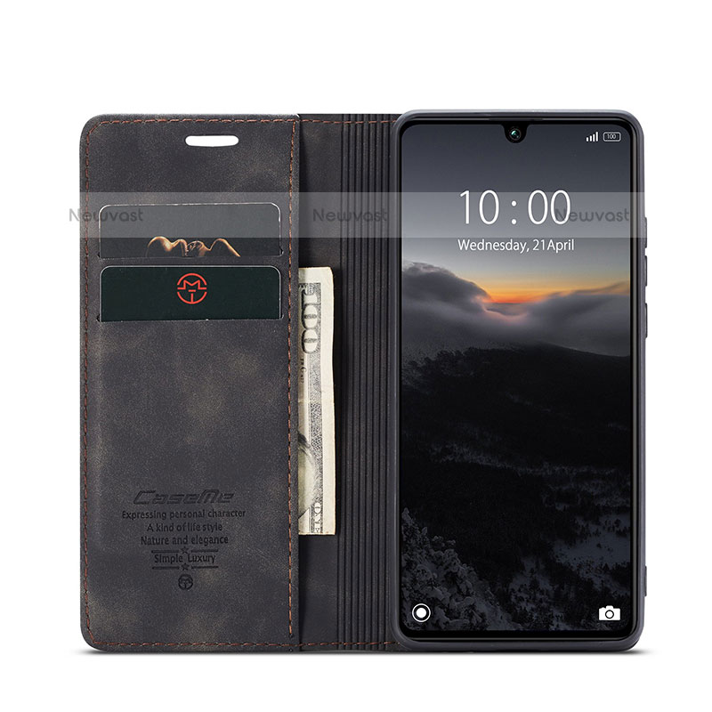 Leather Case Stands Flip Cover Holder C01S for Xiaomi Poco C65