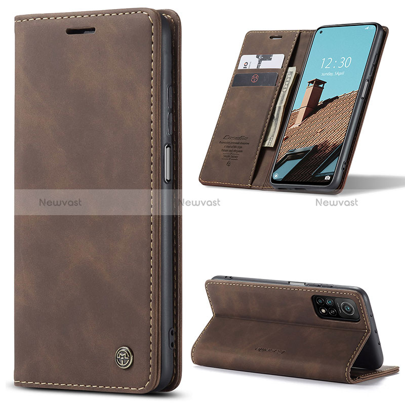 Leather Case Stands Flip Cover Holder C01S for Xiaomi Redmi K30S 5G