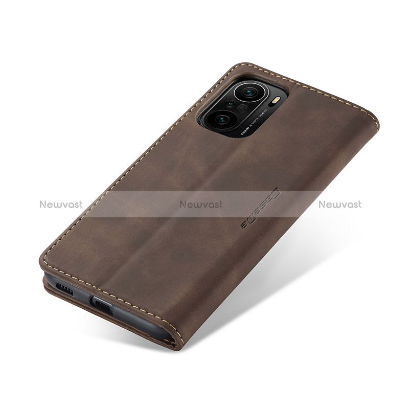 Leather Case Stands Flip Cover Holder C01S for Xiaomi Redmi K40 5G