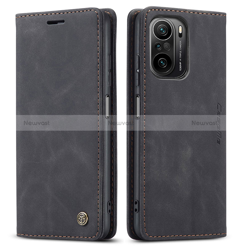 Leather Case Stands Flip Cover Holder C01S for Xiaomi Redmi K40 Pro 5G