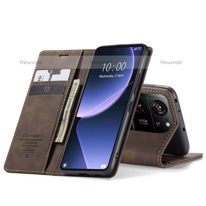 Leather Case Stands Flip Cover Holder C01S for Xiaomi Redmi K60 Ultra 5G