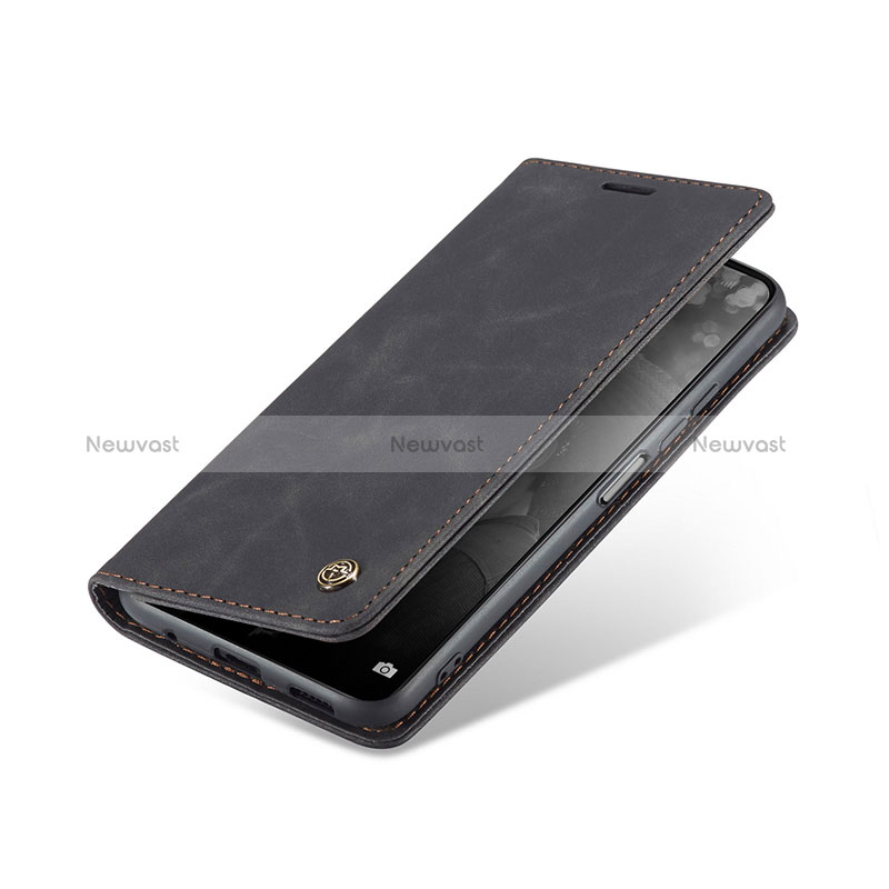 Leather Case Stands Flip Cover Holder C01S for Xiaomi Redmi Note 10 Pro 5G