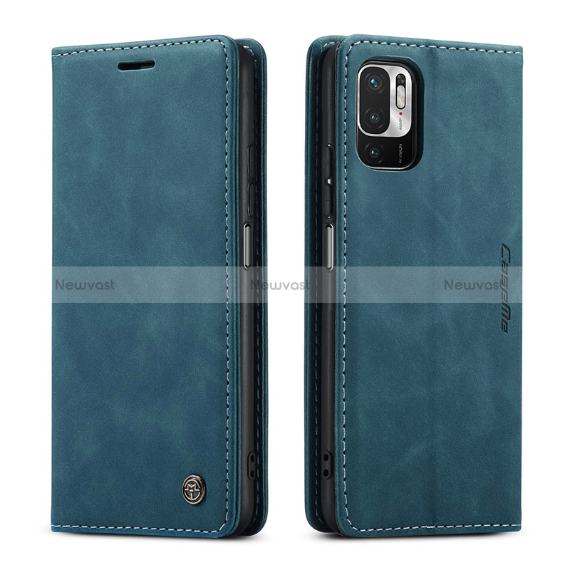 Leather Case Stands Flip Cover Holder C01S for Xiaomi Redmi Note 10T 5G