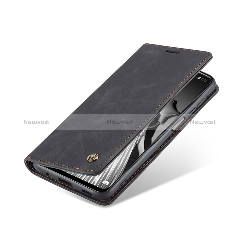 Leather Case Stands Flip Cover Holder C01S for Xiaomi Redmi Note 10T 5G