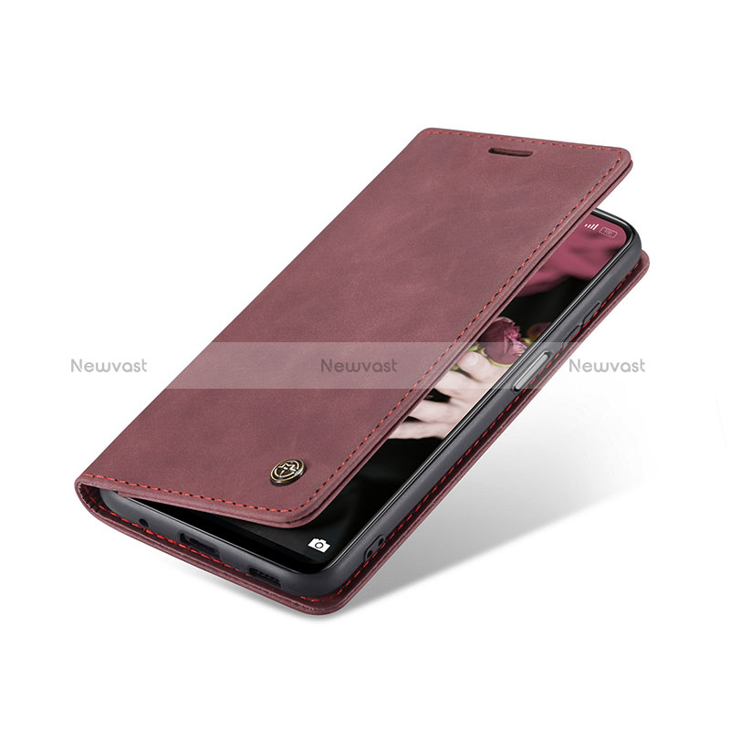 Leather Case Stands Flip Cover Holder C01S for Xiaomi Redmi Note 11 4G (2022)