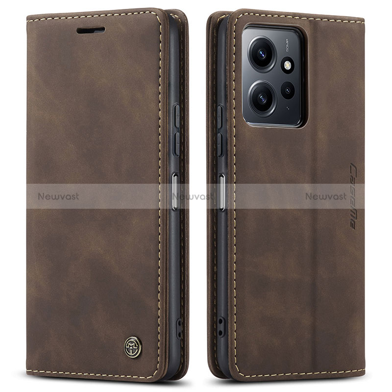 Leather Case Stands Flip Cover Holder C01S for Xiaomi Redmi Note 12 4G