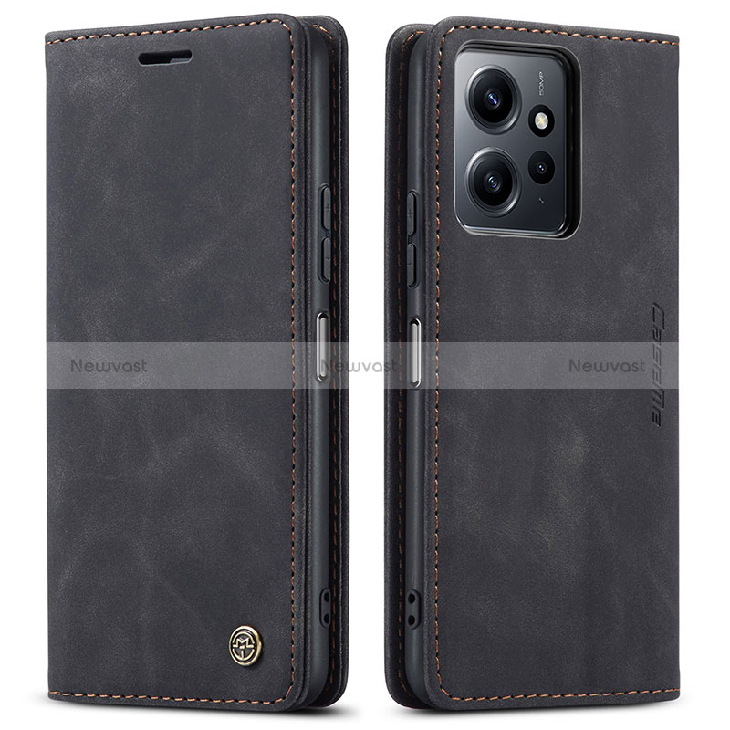 Leather Case Stands Flip Cover Holder C01S for Xiaomi Redmi Note 12 4G