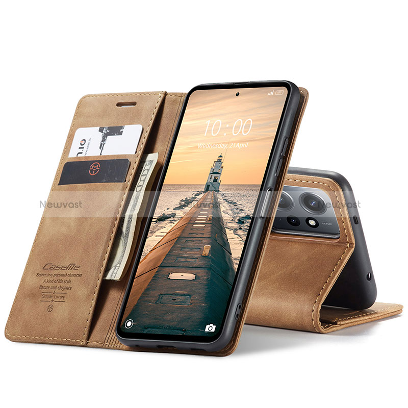 Leather Case Stands Flip Cover Holder C01S for Xiaomi Redmi Note 12 4G