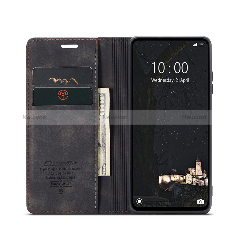 Leather Case Stands Flip Cover Holder C01S for Xiaomi Redmi Note 12 4G