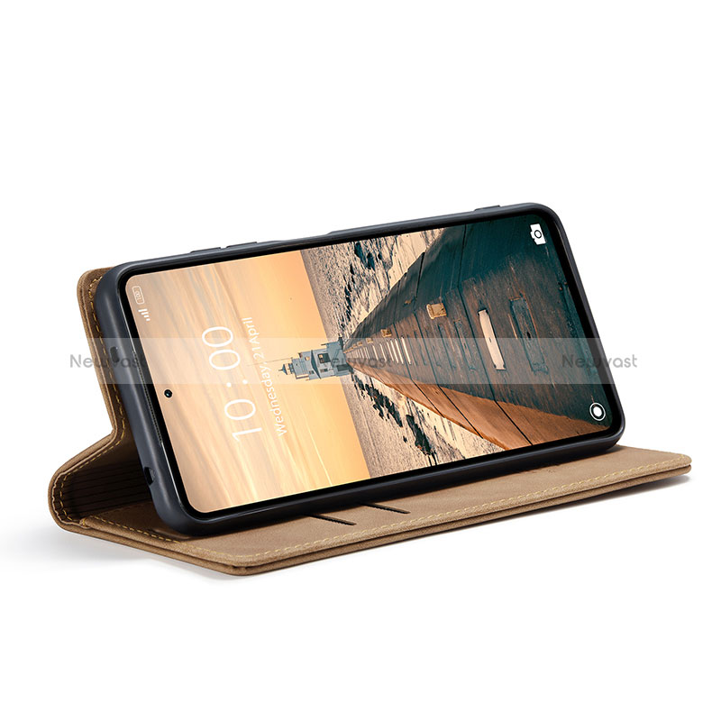 Leather Case Stands Flip Cover Holder C01S for Xiaomi Redmi Note 12 4G