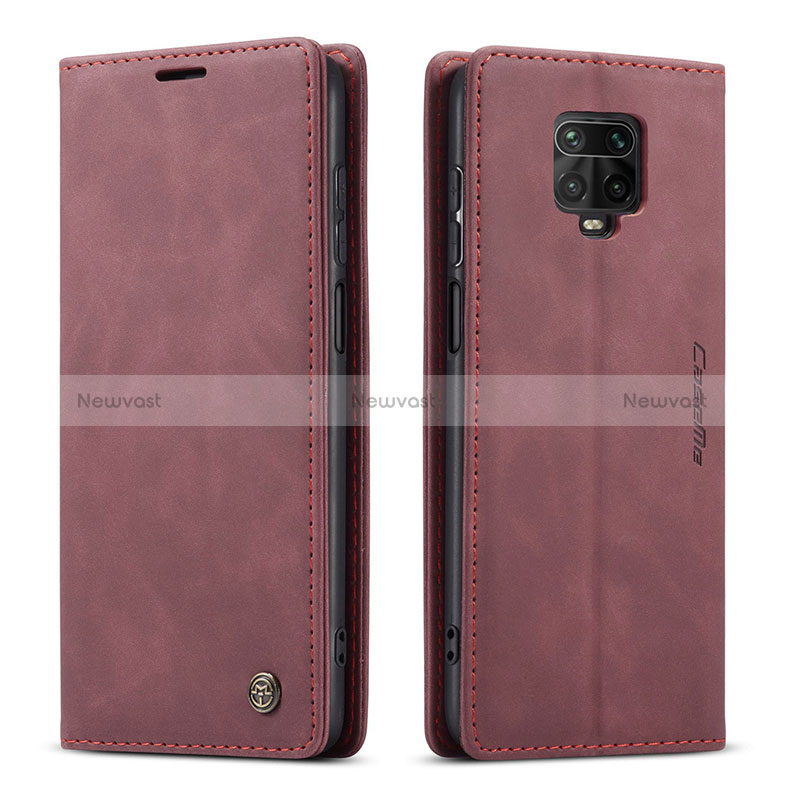 Leather Case Stands Flip Cover Holder C01S for Xiaomi Redmi Note 9S