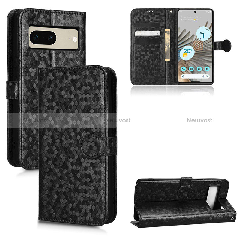 Leather Case Stands Flip Cover Holder C01X for Google Pixel 7 5G