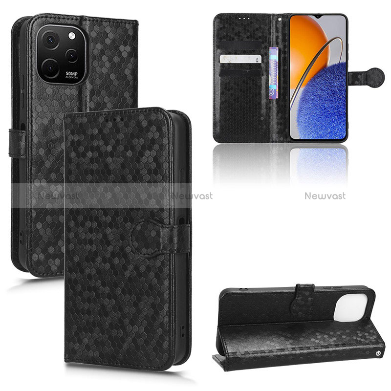 Leather Case Stands Flip Cover Holder C01X for Huawei Enjoy 50z