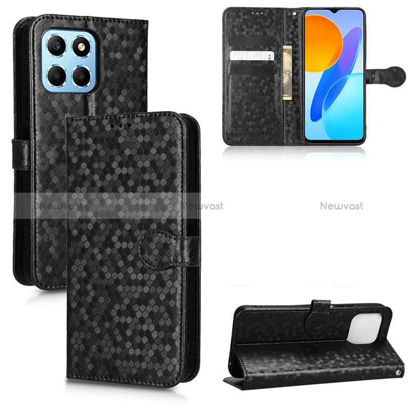 Leather Case Stands Flip Cover Holder C01X for Huawei Honor 70 Lite 5G